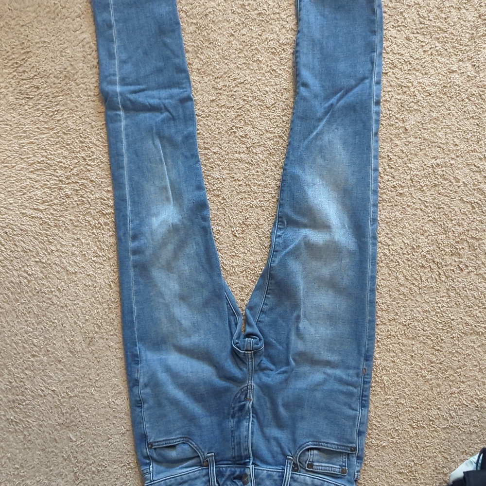 Express Jeans. 28/30 Slim Blue